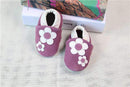 Baby Boys Genuine Cow Leather Applique Design Moccasins-Red-4.5-JadeMoghul Inc.