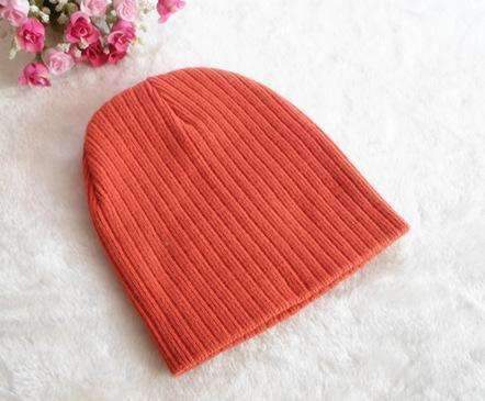 Baby Boys Warm Winter Machine Knit Beanie Hat-Orange-JadeMoghul Inc.