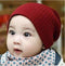 Baby Boys Warm Winter Machine Knit Beanie Hat-Red-JadeMoghul Inc.