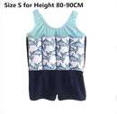 Baby Boys/Girls Cartoon Lemon Swimwear Safty Kids EVA Survival Float Swimsuit Detachable Children Jumpsuits Life Jacket-Shark Asian Size S-JadeMoghul Inc.