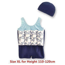 Baby Boys/Girls Cartoon Lemon Swimwear Safty Kids EVA Survival Float Swimsuit Detachable Children Jumpsuits Life Jacket-Shark Asian Size XL-JadeMoghul Inc.