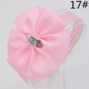 Baby girl hair bowknot ribbon Headband newborn toddler bow flower Hair Band Handmade hair accessories for children-1-One Size-JadeMoghul Inc.