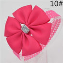 Baby girl hair bowknot ribbon Headband newborn toddler bow flower Hair Band Handmade hair accessories for children-10-One Size-JadeMoghul Inc.