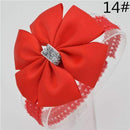 Baby girl hair bowknot ribbon Headband newborn toddler bow flower Hair Band Handmade hair accessories for children-14-One Size-JadeMoghul Inc.