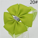 Baby girl hair bowknot ribbon Headband newborn toddler bow flower Hair Band Handmade hair accessories for children-20-One Size-JadeMoghul Inc.