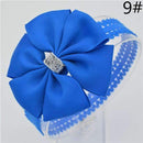 Baby girl hair bowknot ribbon Headband newborn toddler bow flower Hair Band Handmade hair accessories for children-9-One Size-JadeMoghul Inc.