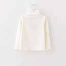 Baby Girl Lotus Leaf Sleeves Shirt Skirt Toddler Pink White Color A-line Baby Girls Dress Solid Princess Baby Girl's Clothing-W-9M-JadeMoghul Inc.