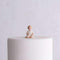 Baby Girl Porcelain Figurine Wedding Cake Topper (Pack of 1)-Wedding Cake Toppers-JadeMoghul Inc.
