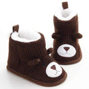 Baby Girls / Boys Cute Animal Winter Booties-D-0-6 Months-JadeMoghul Inc.