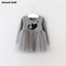 Baby Girls Cat Print Tutu Skirt Party Dress-black cat dress-6M-China-JadeMoghul Inc.