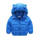 Baby Girls Coat & Jacket Children Outerwear winter Hooded coats Winter Jacket Fashion Kids Coat children's Warm Girls clothing-color purple-3M-JadeMoghul Inc.