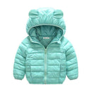 Baby Girls Coat & Jacket Children Outerwear winter Hooded coats Winter Jacket Fashion Kids Coat children's Warm Girls clothing-color purple-3M-JadeMoghul Inc.