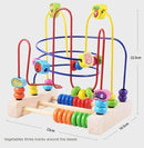 Baby Learning Early Education Wooden Maze Multi-function Box Round Bead Maze Roller Coaster Toys For Kids Children Gifts ZS012-vegetables-China-JadeMoghul Inc.