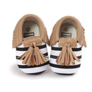 Baby Moccasins Shoes Baby Soft PU Leather Tassel Girls Bow Moccs Moccasin Bow First Walkers-BWC-0-6 Months-JadeMoghul Inc.