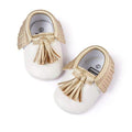 Baby Moccasins Shoes Baby Soft PU Leather Tassel Girls Bow Moccs Moccasin Bow First Walkers-WJ-13-18 Months-JadeMoghul Inc.