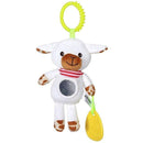 Baby Rattles Stroller Hanging Soft Toy mobile Bed Cute Animal Doll Elephant Rabbit Dog Baby Crib Hanging Bell Toys for 0-12month AExp