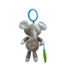 Baby Rattles Stroller Hanging Soft Toy mobile Bed Cute Animal Doll Elephant Rabbit Dog Baby Crib Hanging Bell Toys for 0-12month AExp