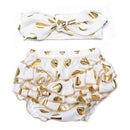 Baby Ruffle Bloomers cute Baby Diaper Cover Toddler fashion Summer girls Shorts Dot Gold printing Newborn Pants shorts kids-6-18M-JadeMoghul Inc.