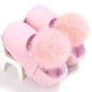 Baby Shoes Sweet Infant Toddler Prewalkers Girl Princess Hair Ball First Walkers Pram Crib Bebe Shoes Mary Jane 2-Pink-13-18 Months-JadeMoghul Inc.