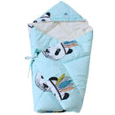Baby Swaddle 90*90cm Baby Blanket Thick Warm Berber Fleece Envelopes For Newborns Infant Wrap Baby Bedding Sleeping-Panda-JadeMoghul Inc.