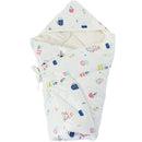Baby Swaddle 90*90cm Baby Blanket Thick Warm Berber Fleece Envelopes For Newborns Infant Wrap Baby Bedding Sleeping-Plant-JadeMoghul Inc.