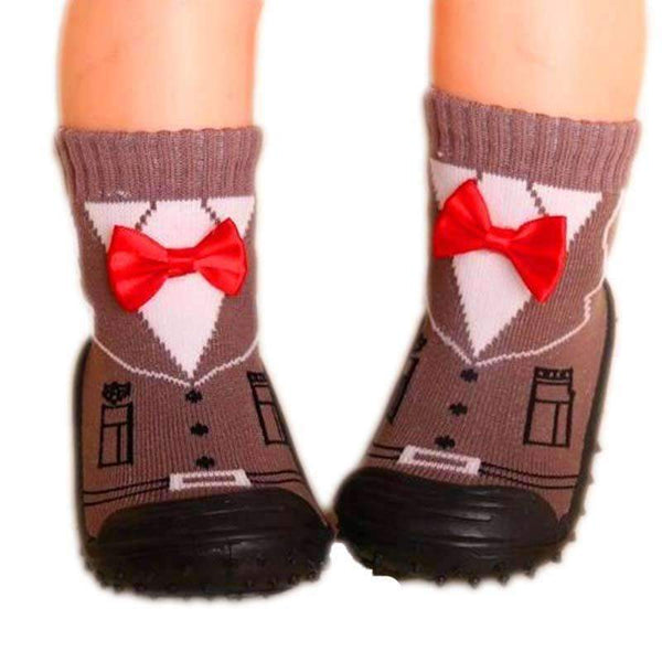 Baby Toddler Floor Socks Children Boy Girl Socks Soft Bottom Non-Slip Newborn Infant Shoes Socks With Rubber Soles EWS933yd-C-6M-JadeMoghul Inc.