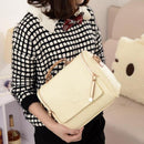 Bags for Women 2018 New Collection PU Leather Crown Shoulders Doulber Zipper Messenger Bag Elegant Ladies Evening Party Bag-Beige-JadeMoghul Inc.