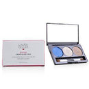 Baked Cream Glaze Trio Eyshadow Palette With Brush -
