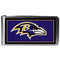 Baltimore Ravens Steel Logo Money Clips-Wallets & Checkbook Covers-JadeMoghul Inc.