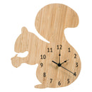 Bamboo Squirrel Wall Clock-BAMBOO-JadeMoghul Inc.