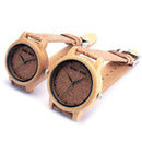 Bamboo Wood Quartz Watch For Men And Women-Men 42mm-JadeMoghul Inc.