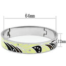 Bangle Bracelets TK780 Stainless Steel Bangle with Top Grade Crystal