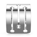 Bangle Charm Bracelets LO479 Stainless Steel Bangle