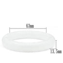 Bangles VL053 Resin Bangle in White