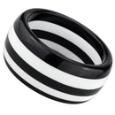 Bangle Bangles VL127 Resin Bangle in Jet Alamode Fashion Jewelry Outlet