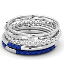 Charm Bangle LO3570 Stainless Steel Bangle with AAA Grade CZ