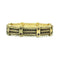 Gold Bangle Bracelet LO2135 Flash Gold White Metal Bangle