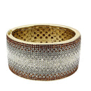 Gold Bangle Bracelet LO4280 Gold Brass Bangle with Top Grade Crystal