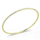 Gold Bangles Design 3W1406 Gold Brass Bangle with Top Grade Crystal