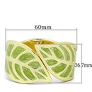 Gold Bangles Design LO2121 Flash Gold White Metal Bangle with Epoxy in No Stone