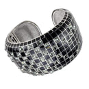 Bangle Pandora Bangle Bracelet LO4272 Rhodium Brass Bangle with Top Grade Crystal Alamode Fashion Jewelry Outlet