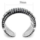 Bangle Pandora Bangle Bracelet LO4272 Rhodium Brass Bangle with Top Grade Crystal Alamode Fashion Jewelry Outlet
