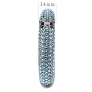 Bangle Pandora Bangle Bracelet LO4289 TIN Cobalt Brass Bangle with Crystal Alamode Fashion Jewelry Outlet