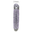 Bangle Pandora Bangle Bracelet LO4292 TIN Cobalt Brass Bangle with Crystal Alamode Fashion Jewelry Outlet