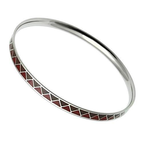 Pandora Bangle TK529 Stainless Steel Bangle with Epoxy in Siam