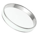 Pandora Bangle TK536 Stainless Steel Bangle with Epoxy in White
