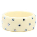 Bangle Tiffany Bangle LO1907 Resin Bangle with Top Grade Crystal Alamode Fashion Jewelry Outlet