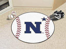 Round Rugs U.S. Armed Forces Sports  U.S. Naval Academy Baseball Mat 27" diameter