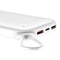 Baseus 20000mAh Power Bank For iPhone Xs Max XR 8 7 Samsung S9 USB PD Fast Charging + Dual QC3.0 Quick Charger Powerbank MacBook-China-White-JadeMoghul Inc.