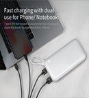 Baseus 20000mAh Quick Charge 3.0 Power Bank Dual QC3.0 + 18W Type C PD Ports Fast Charging External Battery Charger Powerbank-China-Black-JadeMoghul Inc.